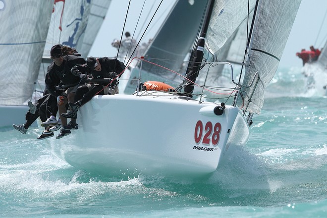 Miami Melges 32 Championship images from day two
